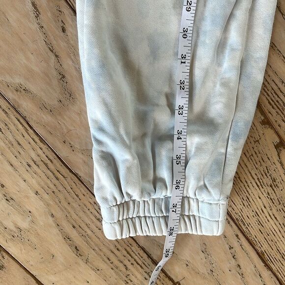 Le Lis blue and white tie dye soft sweatpants L - Picture 7 of 9